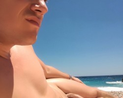 Weer een dag op het naaktstrand in spanje